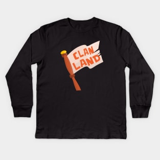 Clan Land Kids Long Sleeve T-Shirt